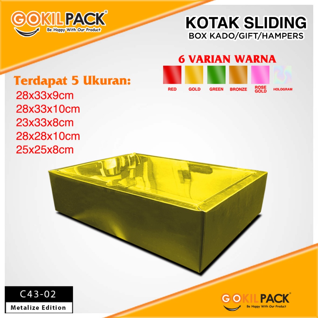 Box mika-box hologram-kotak kado-Box Hampers-C43 - Image 3
