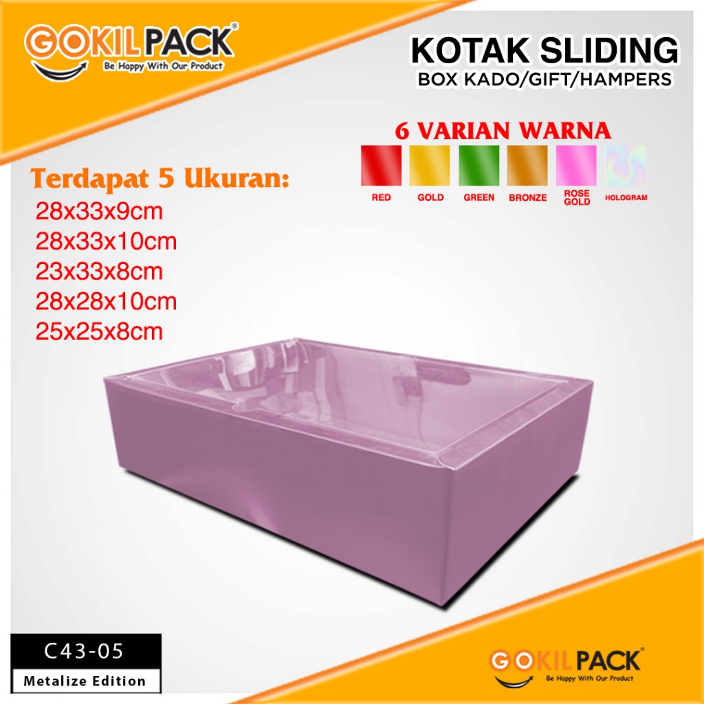 Box mika-box hologram-kotak kado-Box Hampers-C43 - Image 6