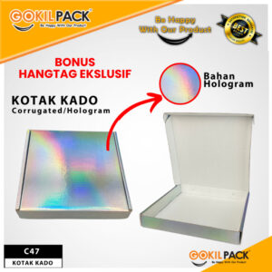 Kotak Kado|Box Hologram|Box Hijab|Box Serbaguna|Packaging|Box|Dus|C47