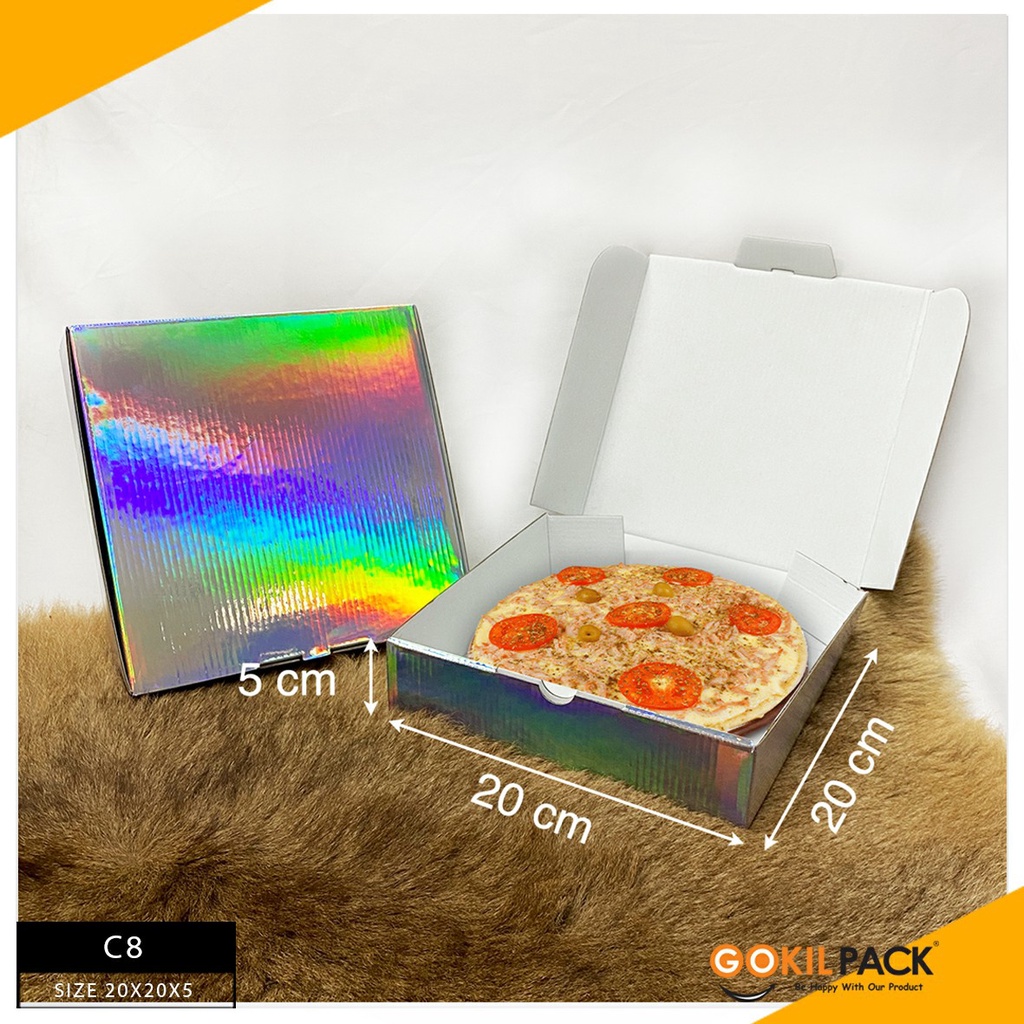 Kotak Kue|Box Hologram|Kotak Kado|Box Serbaguna|Packaging|Dus|C8 - Image 2