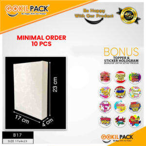 Kotak Souvenir - Kotak Kado - Kotak Serbaguna - Kotak Murah - Kotak Hadiah B17