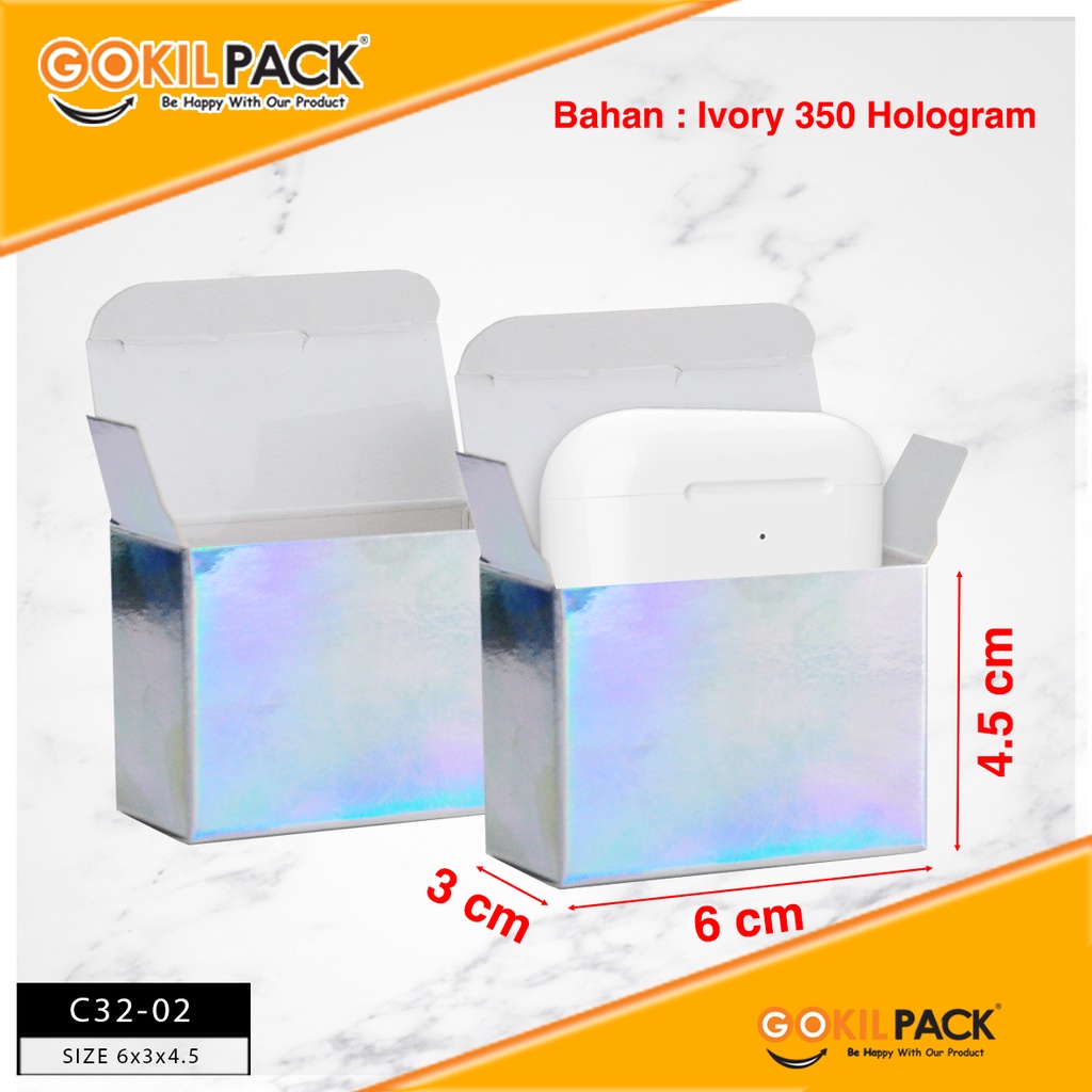 Kotak Souvenir|Box Hologram|Hadiah|Kotak Kado|Aksesoris|Box|Packaging|C32 - Image 3