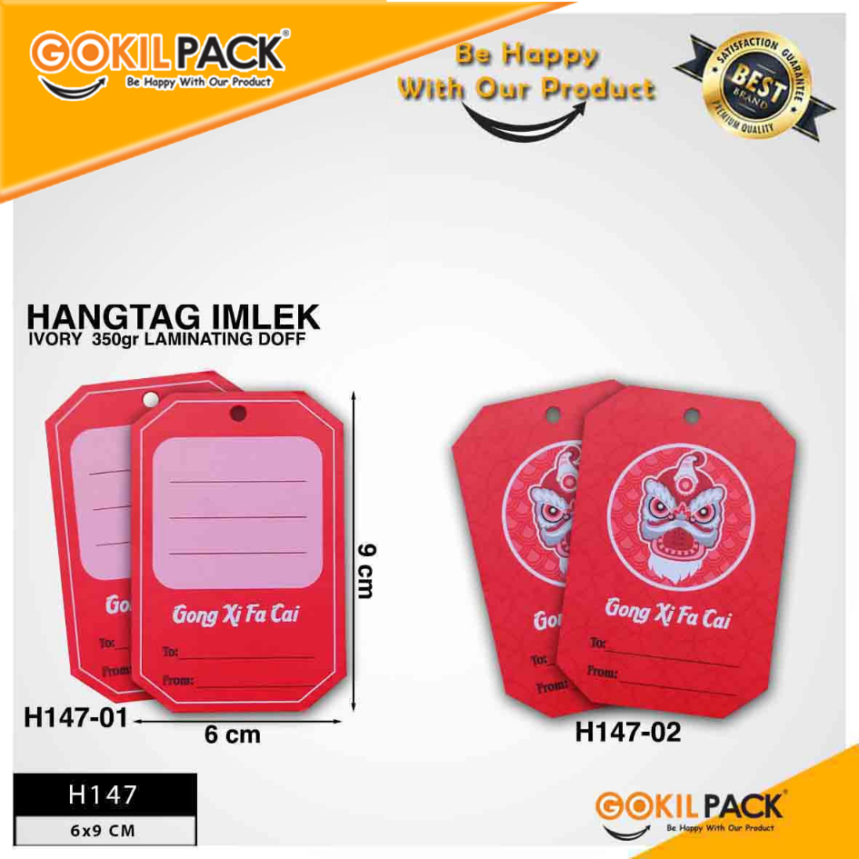 Label Chinese New Year Hangtag Imlek Aksesoris Murah| H147