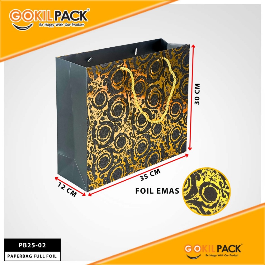 Paper Bag Hadiah Jumbo / Premium Gift Bag / Tas Kado Jinjing / PB12 - Image 2