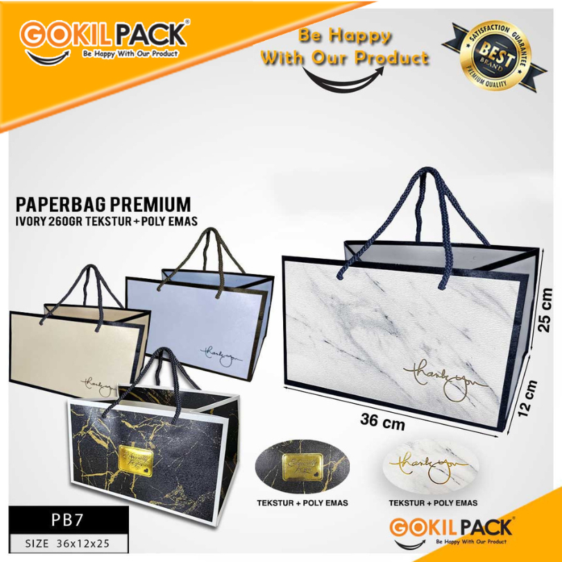 Paper Bag Jumbo - Goodie Bag Souvenir - Tas Kantong Besar - PB7