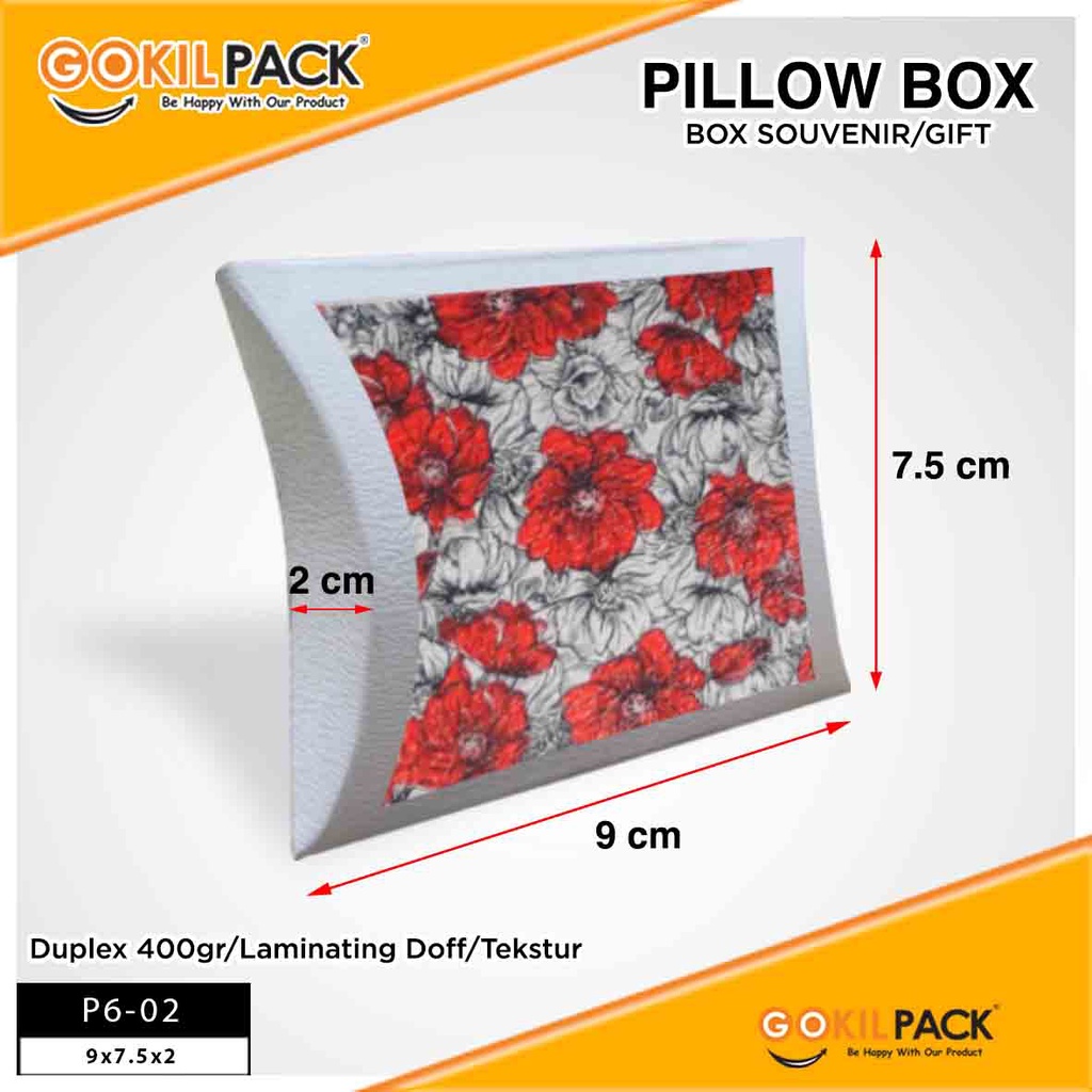 Pillow Box - Gift Box Anak - Kotak Souvenir Kado Ulang Tahun Anak - P6 - Image 3