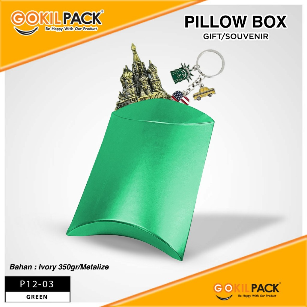 Pillow Box - Kotak souvenir - Gift Box Ulang Tahun Anak- P12 - Image 5