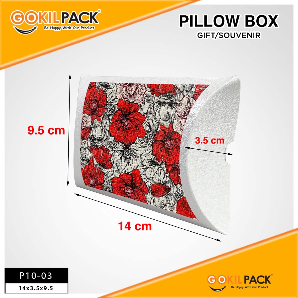 Pillow box - Kotak souvenir - Gift box ulang tahun anak unik P10 - Image 2