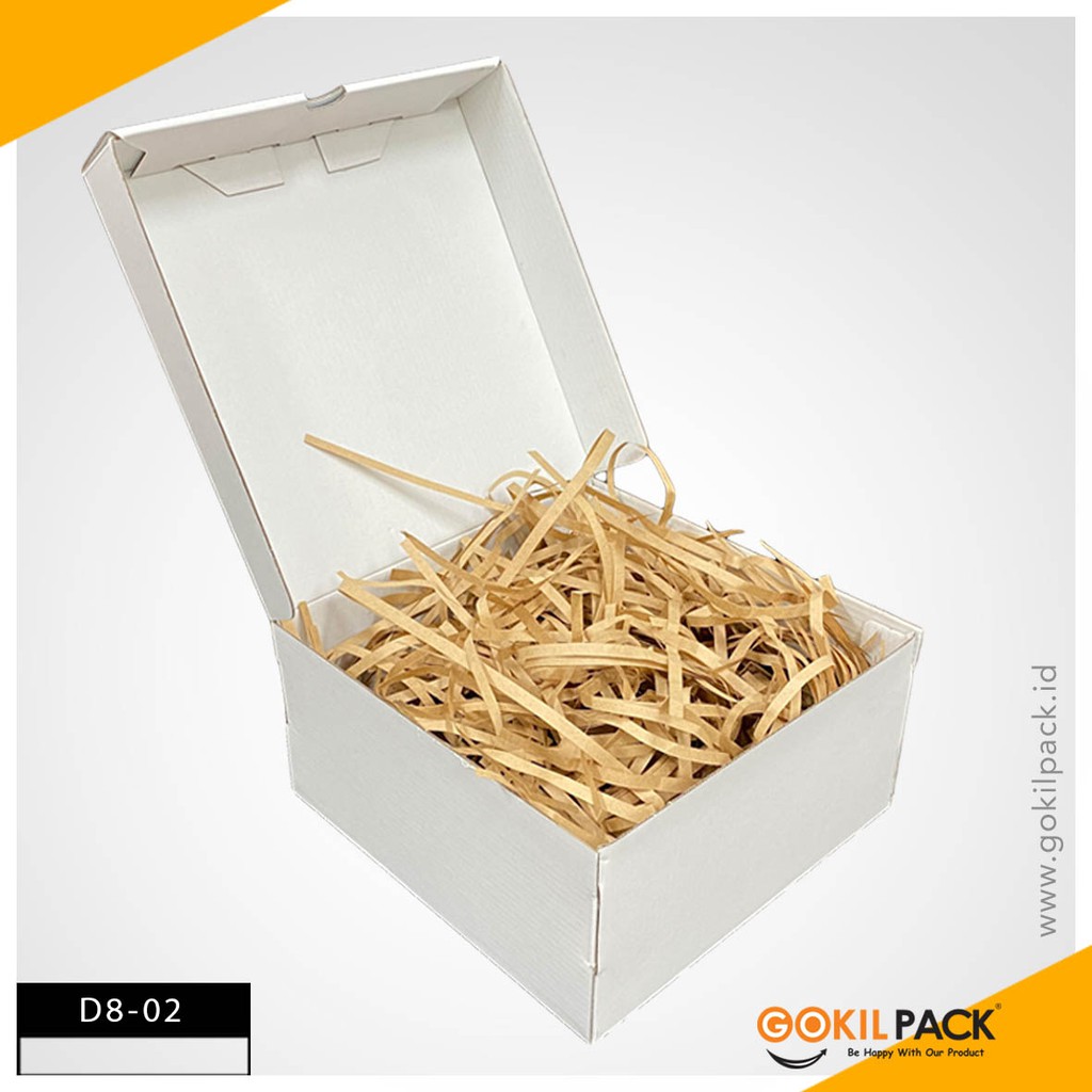 Gift Box Filler Shredded Paper | Kertas Cacah | Kertas Serut | Murah | 300 gr Isi Packing D8-01 - Image 3
