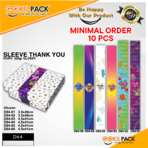 SleeveboxLabel/Hiasan/Paaper Belt Thank You Vertikal|D64