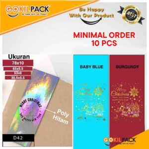 Sleeve Merry Christmas |Sleeve Natal |Paper Belt Natal |Paper Belt D42