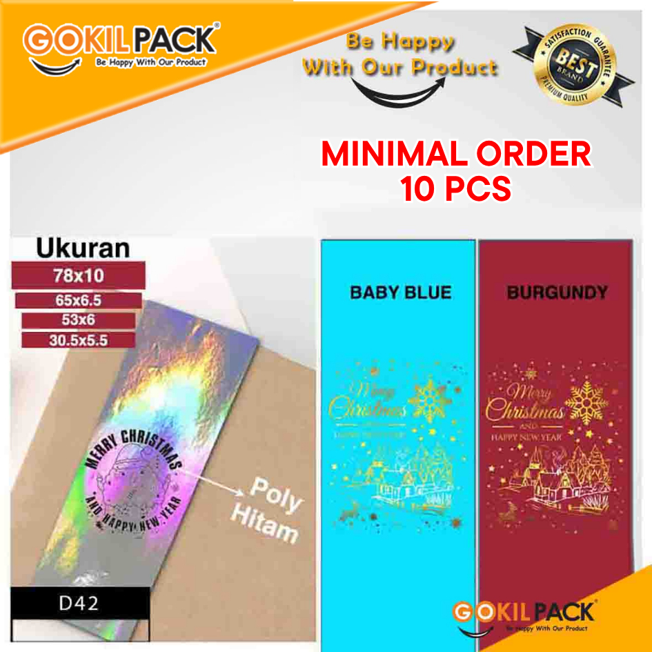 Sleeve Merry Christmas |Sleeve Natal |Paper Belt Natal |Paper Belt D42