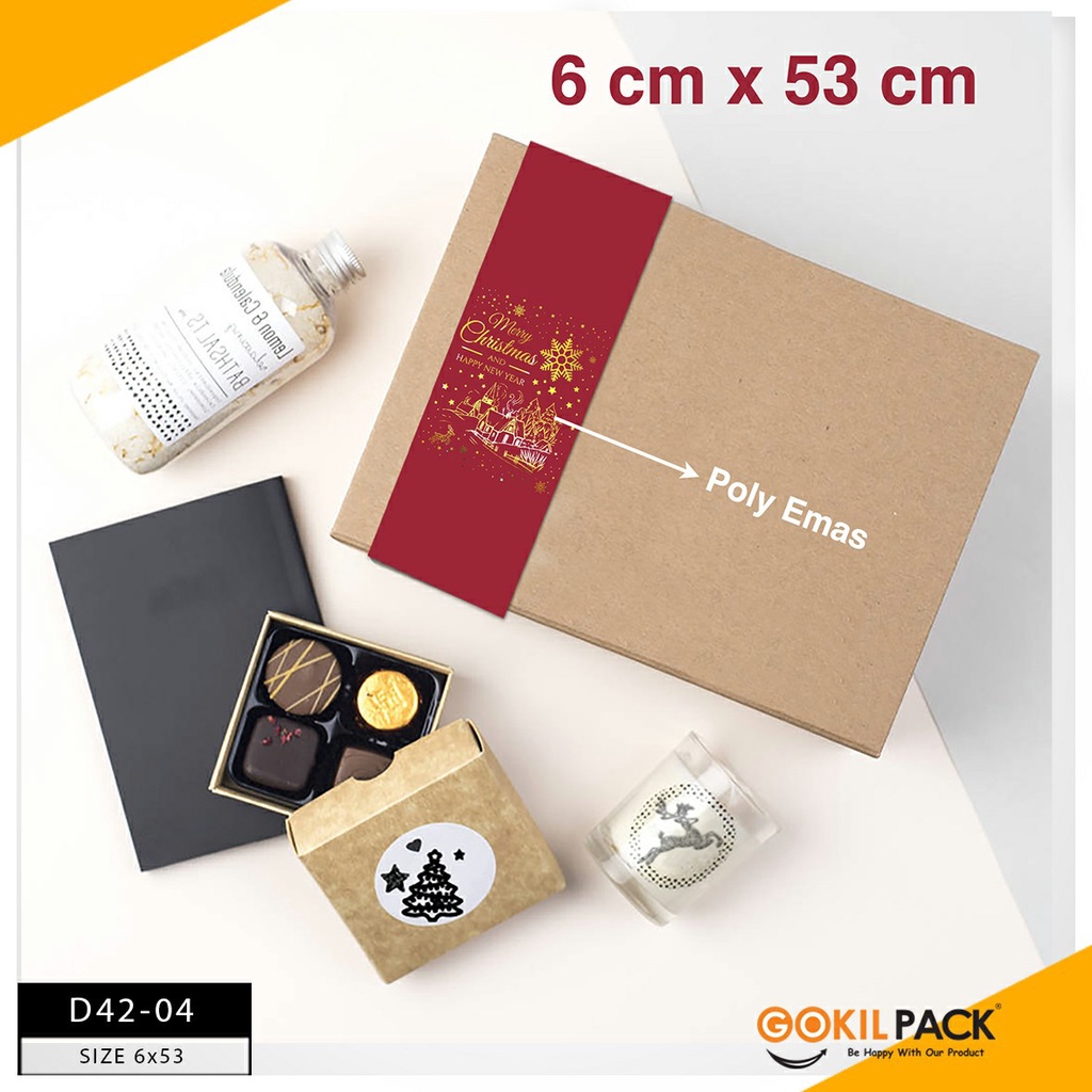 Sleeve Merry Christmas |Sleeve Natal |Paper Belt Natal |Paper Belt D42 - Image 5