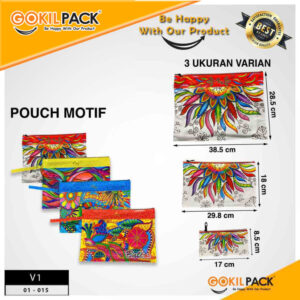 Pouch Murah Motif Burung Hantu| Pouch Cantik | Tas Laptop