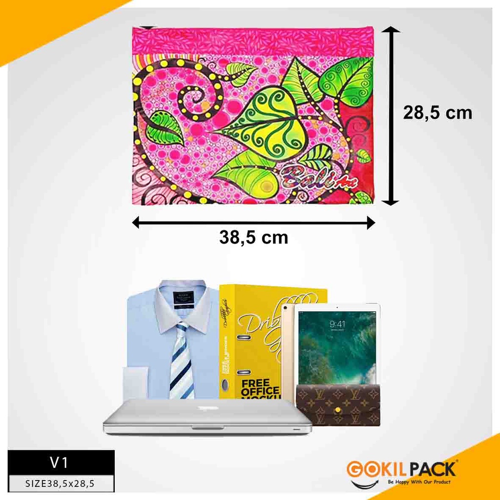 Pouch Murah Motif Burung Hantu| Pouch Cantik | Tas Laptop - Image 2