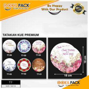 Tatakan Kue|Cake Board|Alas Kue|Tray|Aksesoris|18X18|T7