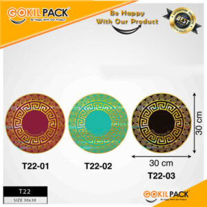 Tatakan Kue|Cake Board|Alas Kue|Tray|Aksesoris Kue|Bulat|30X30|T22