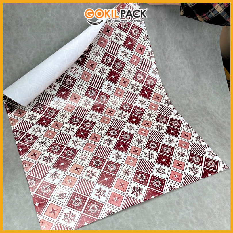 Kertas Kado Aesthetic|Pembungkus Hadiah|Premium|77x60cm|D84 - Image 2