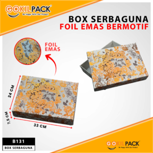 Box Hampers Spesial untuk Setiap Momen|Kotak Serbaguna|Box Premium|33x24x7,5cm|B131