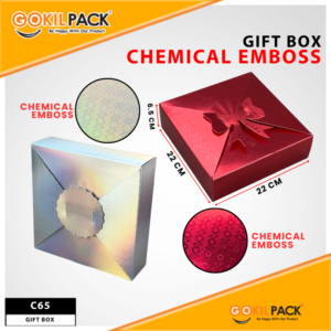 Box Natal / Kotak Kue Merry Christmas / Gift Box Natal Ekslusif / 22x22x6,5cm / C65