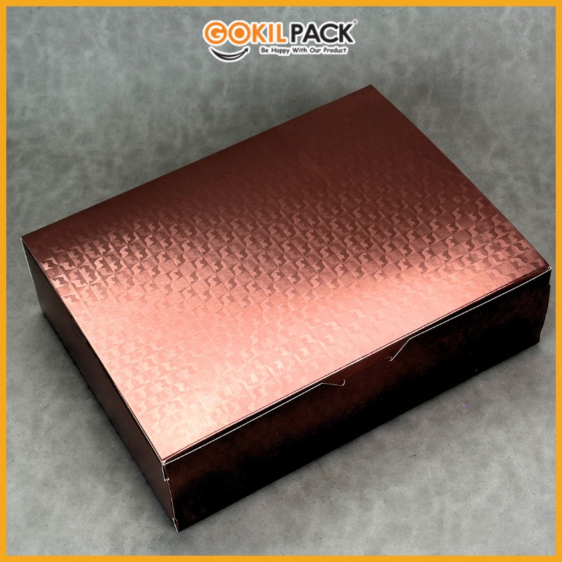 Kotak Box Kado / Chemical Embos / Box Hologram / Gift/ 29x22x8cm/ C54 - Image 8