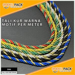Tali|Tali Kur Warna|Permeter|Tali Paper Bag|Tali Kepang|D86