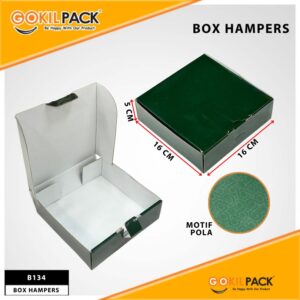 Box Hampers/Kotak Kado/Box Souvenir Motif/Kotak Serbaguna/16x16x5/B134